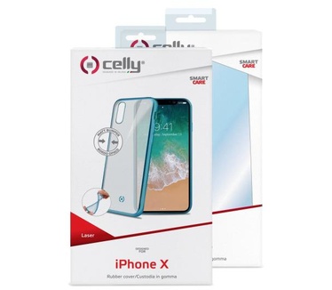 Celly Laser Matt (iPhone X) Transparant