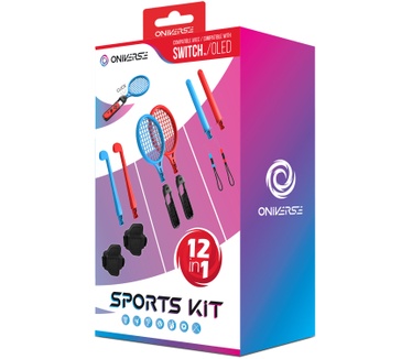 Oniverse Pack de 12 accessoires pour Nintendo Switch