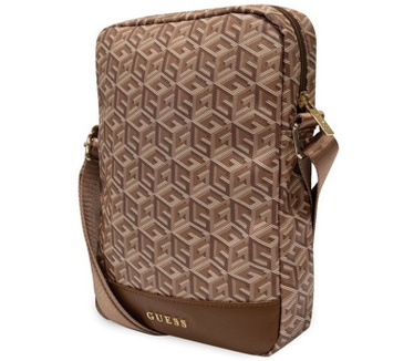 Guess G-Cube Universele Tablet Tas (10 Inch) - Bruin