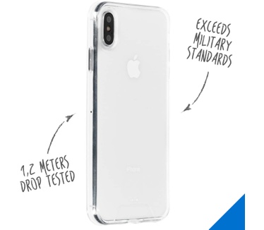 Accezz Xtreme Impact Backcover iPhone Xs Max (iPhone Xs Max) Transparant