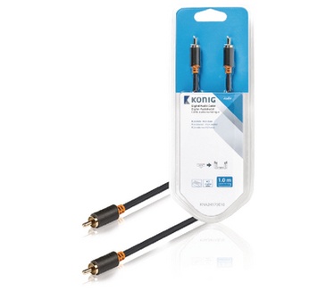 Konig 1 m, RCA male/RCA male