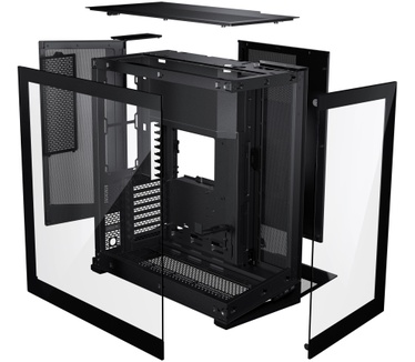 Phanteks NV Series NV7 E-ATX-Behuizing, Tempered Glass, D-RGB - Zwart
