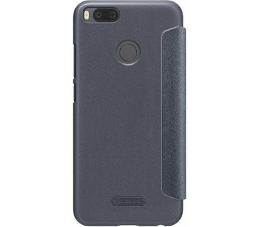 Nillkin New Sparkle S-View Book Case voor Xiaomi Mi A1 - Zwart Zwart