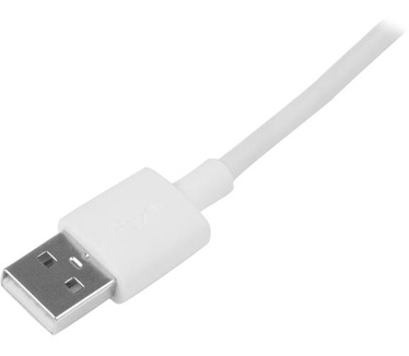 Startech.com Apple Lightning- of Micro USB-naar-USB-kabel 1 m, wit