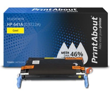 PrintAbout Huismerk HP 641A (C9722A) Toner Geel