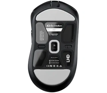 Pulsar Pulsar X3 LHD CrazyLight Wireless Jet Black