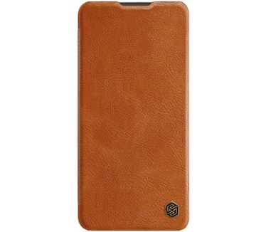 Nillkin Qin PU Leather Book Case voor OnePlus 10 Pro - Bruin Bruin