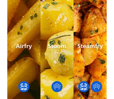 Philips Novaplus Philips Airfryer 5000-serie met stoom 7,2 l