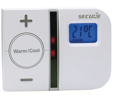 Secure Timer Controlled Wall Thermostat