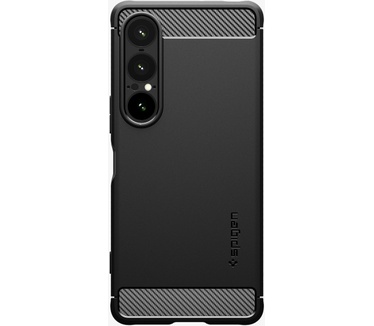 Spigen Rugged Armor (Galaxy S7 Edge) Zwart