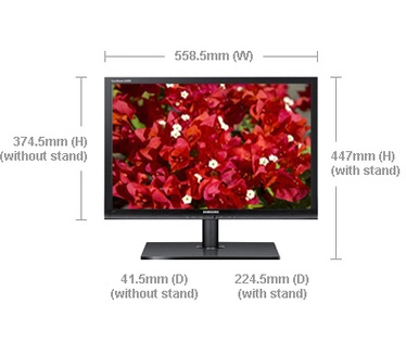 Samsung Syncmaster S24A850DW Zwart