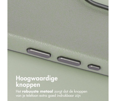 Accezz MagSafe Leather Backcover