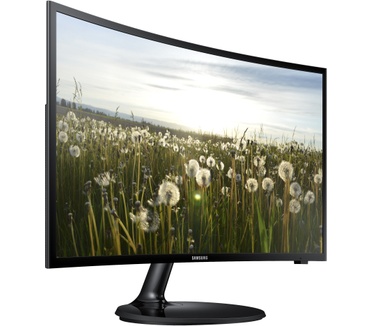 Samsung FHD Curved TV Monitor 27 inch (3-serie) V27F390FEW Zwart