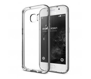 Verus Crystal Bumper Samsung Galaxy S7 Case - Steel Silver