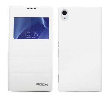 Rock Leather Case Sony Xperia Z2 (EXCEL Serie white)