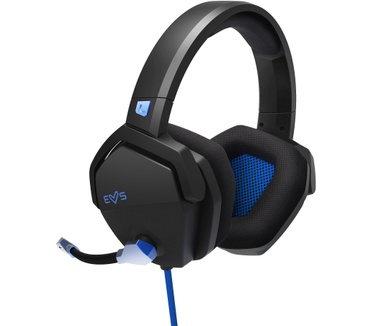 Energy Sistem ES Gaming Headset ESG 3 Blue Thunder Gamer Headset PC Headset met cirkelvormige oorkussens (Deep Bass, Cloth Ear Pads, Crystal Clear Sound), blauw