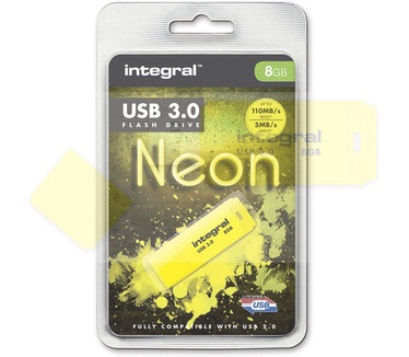 Integral Neon 3.0 16GB Geel