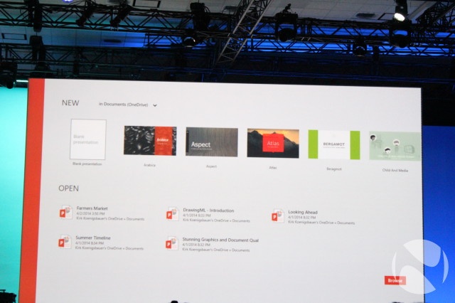 Touch Office Windows Build 2014
