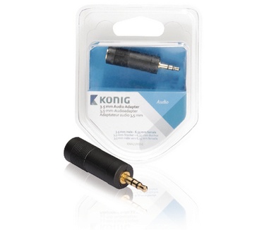 Konig 3.5 mm male/6.35 mm female