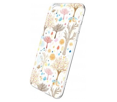 hoco TPU Case Apple iPhone 6 / 6s - Super Star Series - Green Morning Glory