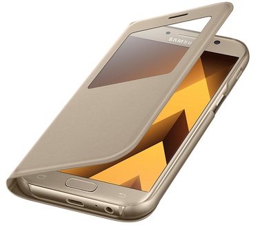 Samsung Galaxy A5 (2017) S View Cover  Goud