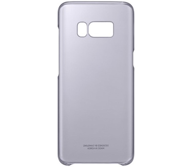 Samsung Galaxy S8 Clear Cover Paars