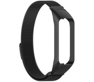 Just in Case Milanees armband voor Samsung Galaxy Fit e - Zwart