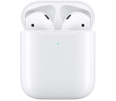 Apple Airpods (2019) met draadloze oplaadcase (Wit)