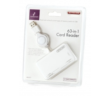 Sitecom Kaartlezer 63:1 extern USB 2.0 MD-17