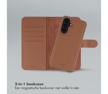 Accezz Edge Uitneembare Bookcase met MagSafe voor de Samsung Galaxy A27 (5G) - Bruin