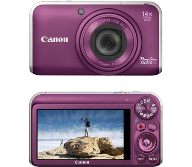 Canon PowerShot SX210 IS Paars
