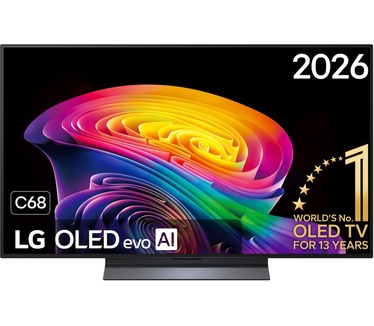 LG OLED evo C6 48" (C68) Zwart