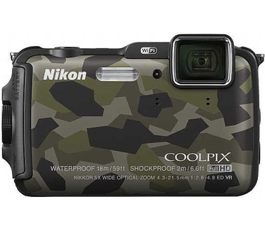 Nikon Coolpix AW120 Camouflage Groen