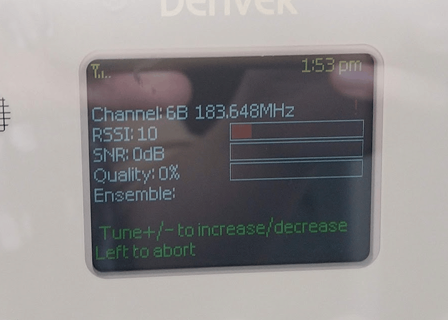 DAB radio - slecht ontvangst v 1 zender - Audio en hifi - GoT