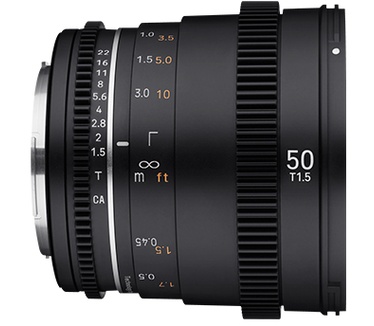 Samyang Optics VDSLR 50mm T1.5 MK2