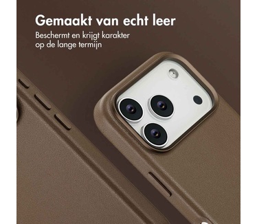 Accezz MagSafe Leather Backcover