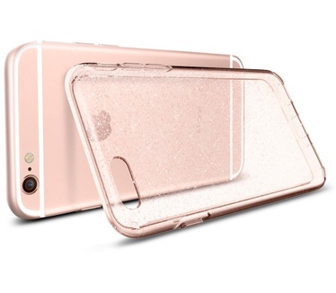 Spigen Apple iPhone 6/6S Liquid Crystal Glitter Case  Roze