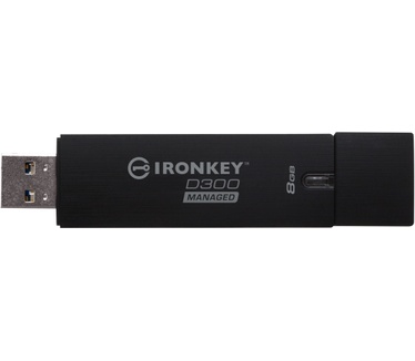 Kingston IronKey D300 Serialized Managed 16GB Zwart