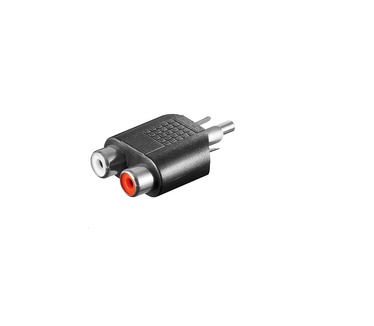 Microconnect RCA - 2xRCA, M-F