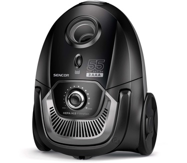 Sencor 700 W 75 DB stofzuiger met zak, zwart