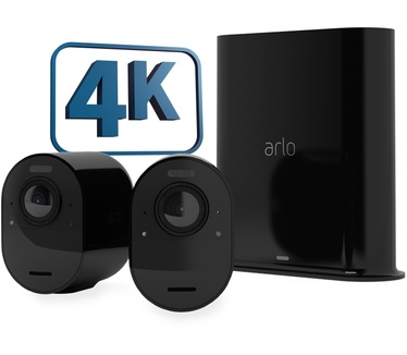 Arlo Ultra 2 4K UHD draadloos beveiligd 2-camerasysteem