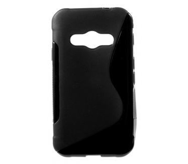 Kees S-line Gel Hoesje Samsung Galaxy Xcover 3 - Zwart
