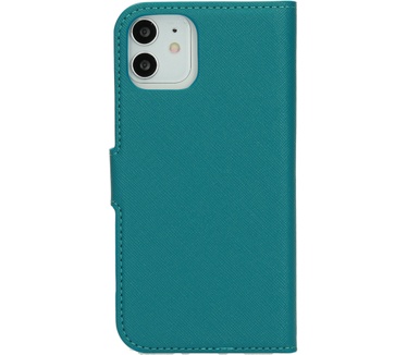 Mobiparts Saffiano Wallet Case Apple iPhone 12/12 Pro Turquoise