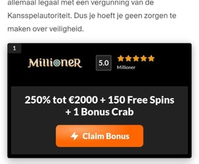 Illegale goksites via Playsense