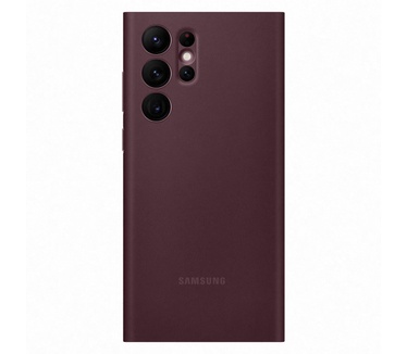 Samsung Smart Clear View Hoesje - Galaxy S22 Ultra Rood