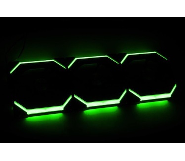 Lian Li UNI FAN SL120 RGB PWM, 120mm, 3-pack, Zwart, 120mm