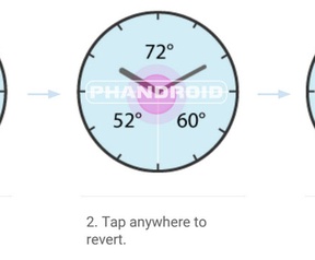 Android Wear - interactieve watchfaces