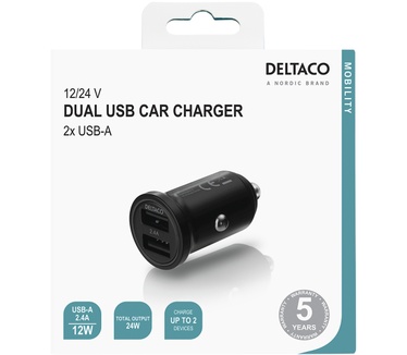 Deltaco USB-CAR127