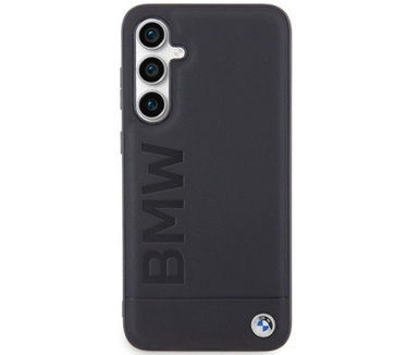 BMW Signature Leather BackCase Samsung Galaxy S23 FE (S711) Zwart Zwart