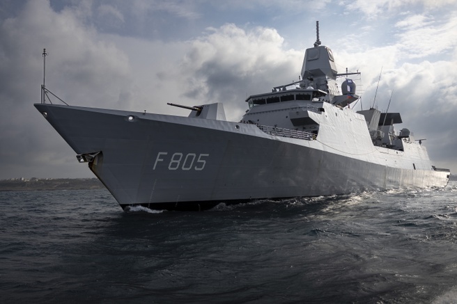 De Zr.Ms. Evertsen. Bron: Defensie